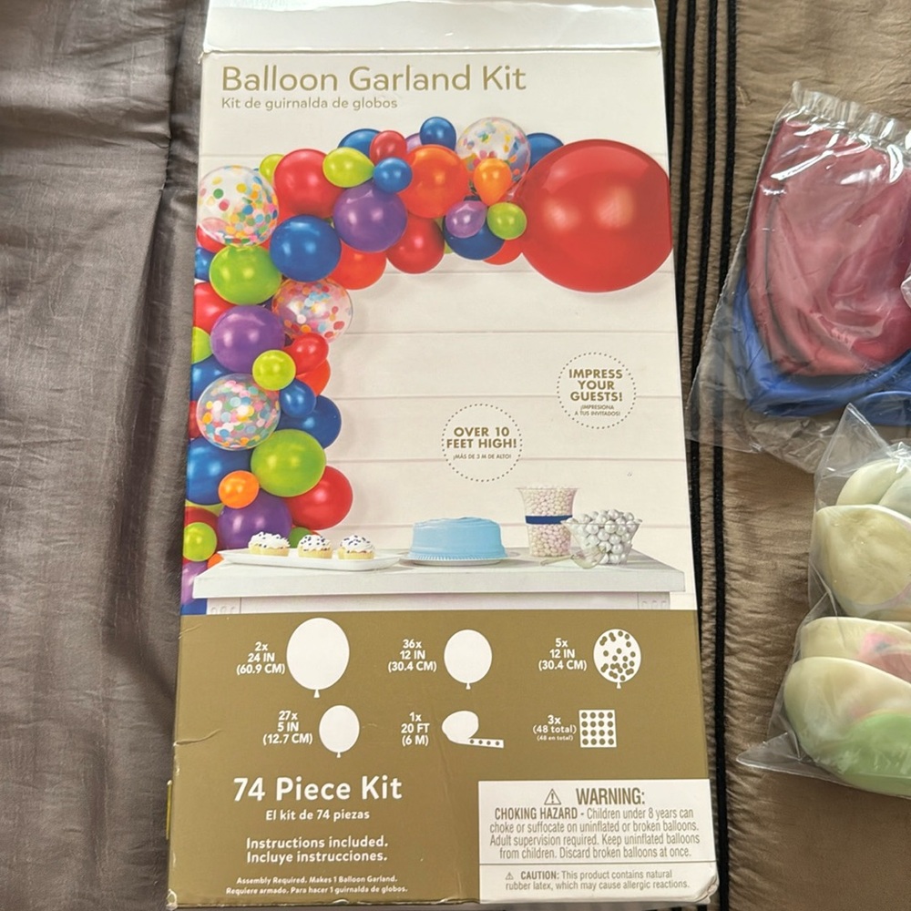 Balloon Garland Kit, NEW